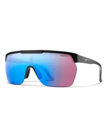 SMITH SMITH Xc Matte Black Chromapop Low Light Rose Blue Mirror