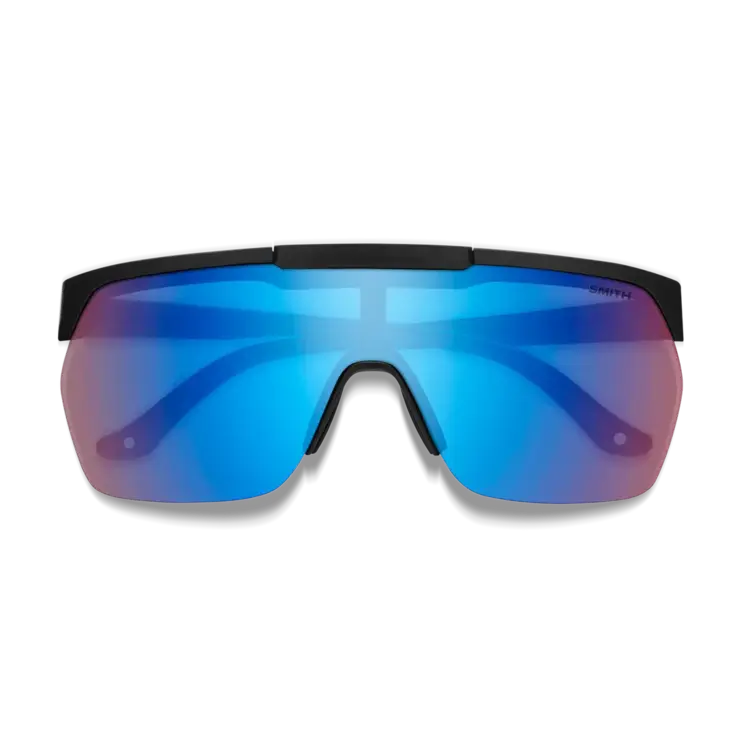 SMITH SMITH Xc Matte Black Chromapop Low Light Rose Blue Mirror