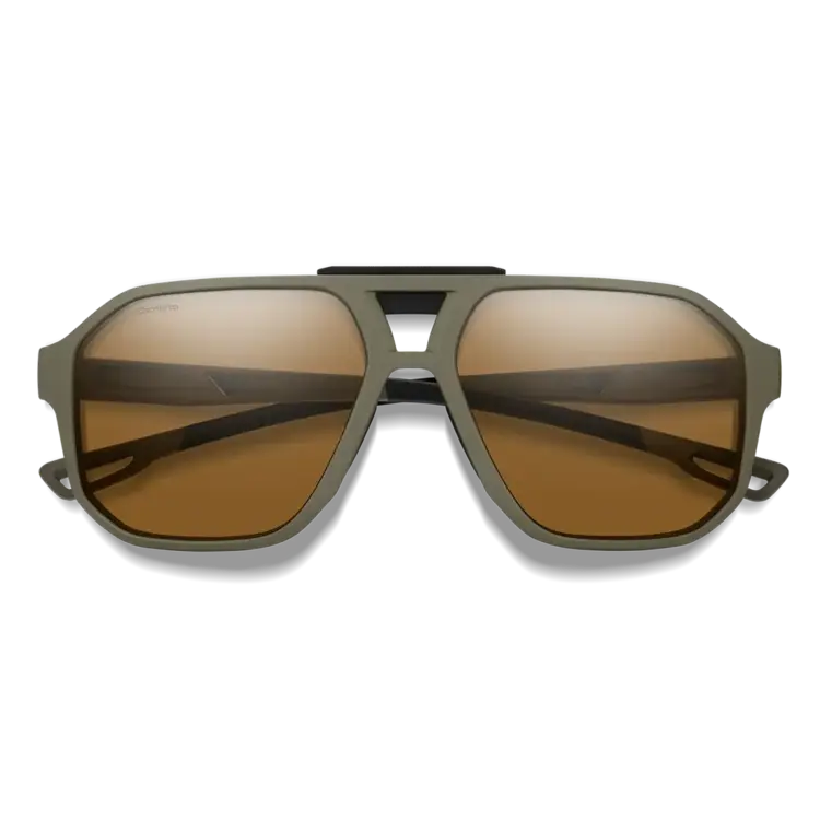 SMITH SMITH Truss Matte Olive Oil Chromapop Polarized Brown