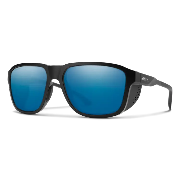 SMITH SMITH Embark Matte Black Chromapop Polarized Blue Mirror
