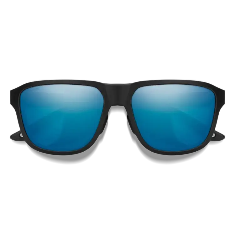 SMITH SMITH Embark Matte Black Chromapop Polarized Blue Mirror