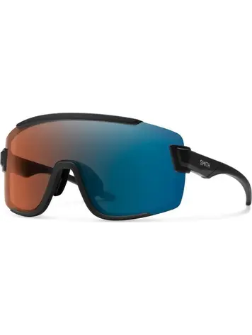 SMITH SMITH Wildcat Matte Black Chromapop Glacier Photochromic Copper Blue Mirror