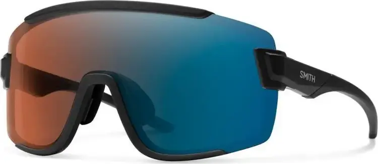 SMITH SMITH Wildcat Matte Black Chromapop Glacier Photochromic Copper Blue Mirror