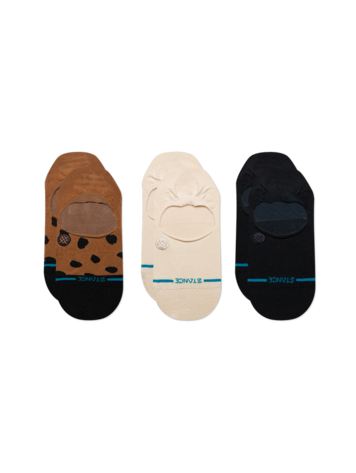 STANCE STANCE Wo Leopard No Show 3Pk Brown