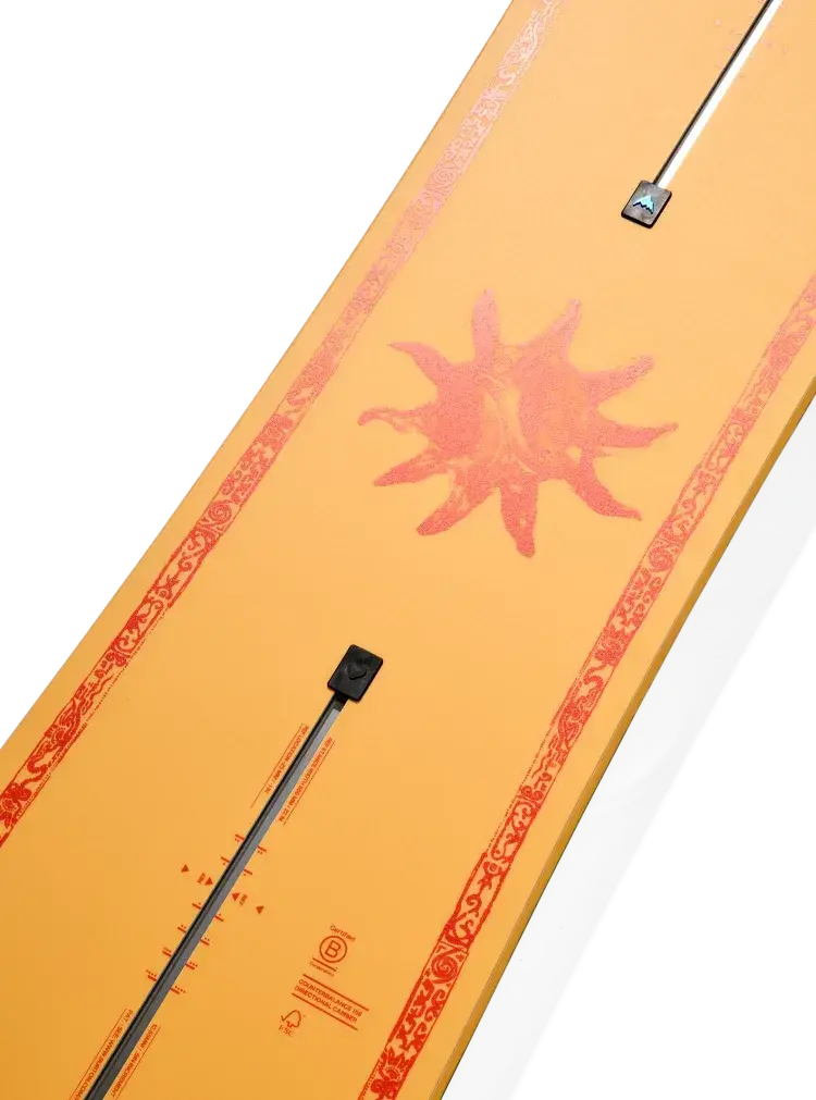 BURTON BURTON Counterbalance Camber Snowboard Sun Glow