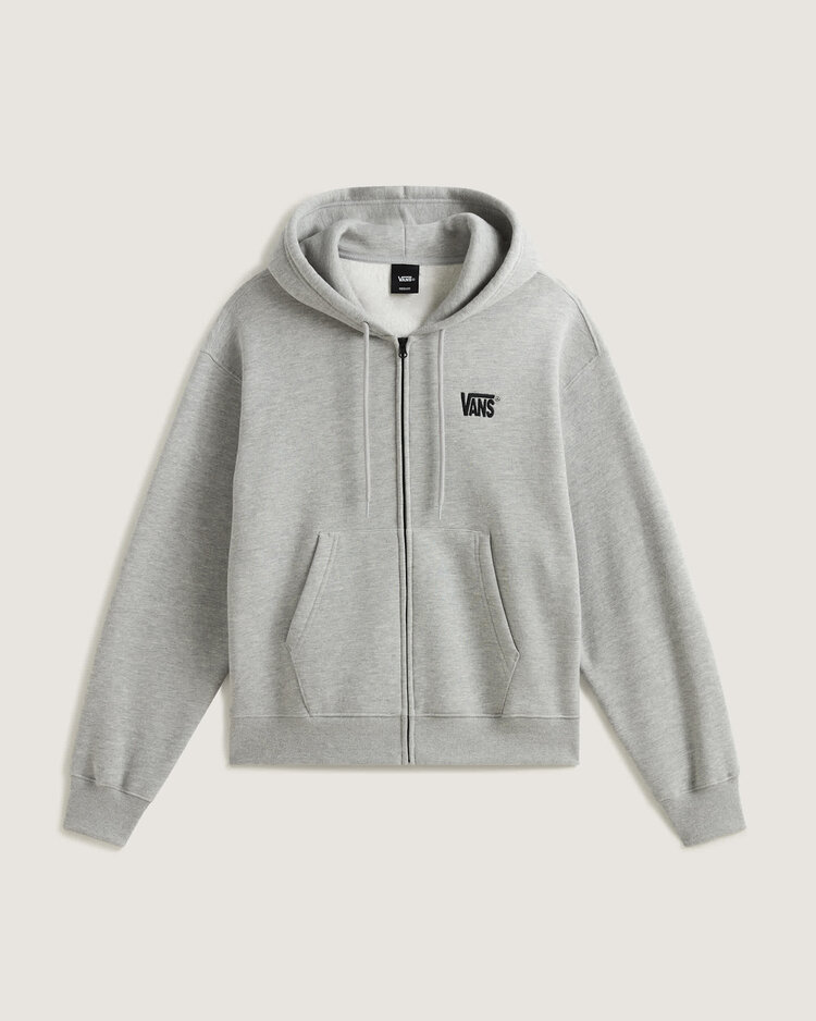 VANS VANS Stretch Logo Full Zip Cement Heather