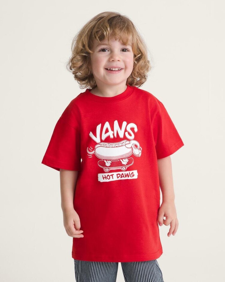 VANS VANS Hot Dawg Short Sleeve Tee Racing Red
