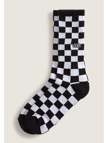 VANS VANS Checkerboard Crew Black White