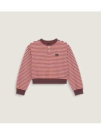 VANS VANS Molly Henley Pullover Pale Petal Poppy Ember