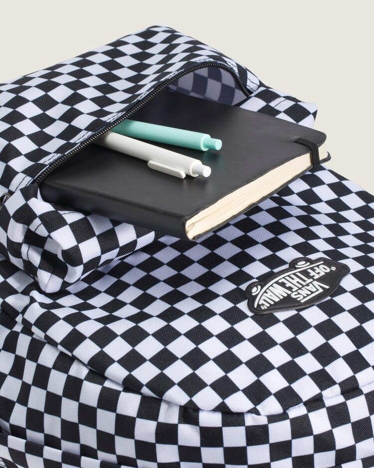 VANS VANS Old Skool™ Grom Check Backpack Black White