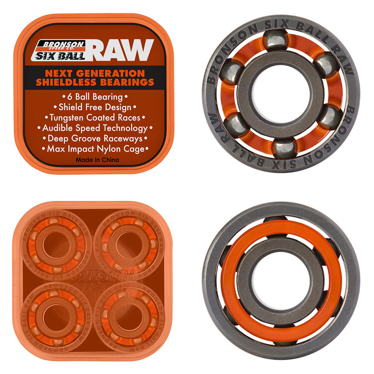 BRONSON BRONSON Bearings Raw 6-Ball