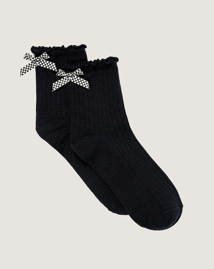 VANS VANS Bow Back Crew Black White