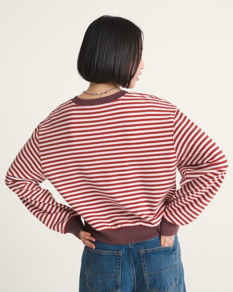 VANS VANS Molly Henley Pullover Pale Petal Poppy Ember