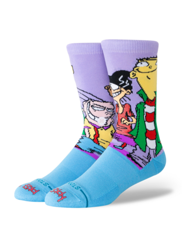 STANCE STANCE Ed Edd Eddy Crew Purple Socks