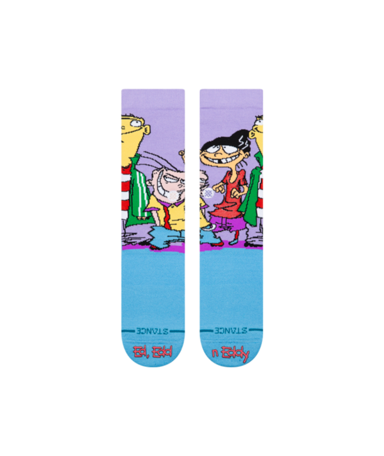 STANCE STANCE Ed Edd Eddy Crew Purple Socks