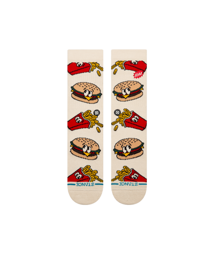STANCE STANCE Combo Meal Crew Tan Socks