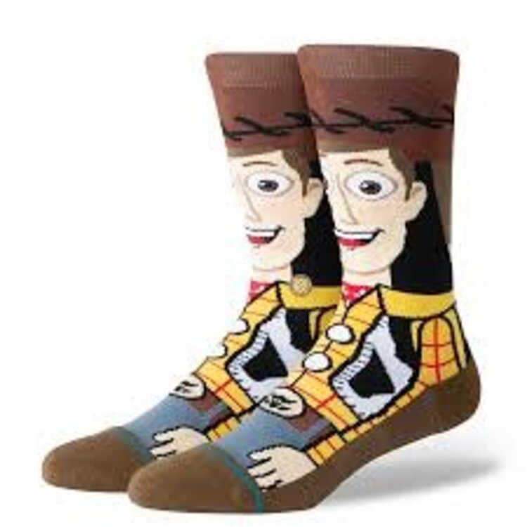 STANCE STANCE Disney Toy Story Woody Crew Brown Socks