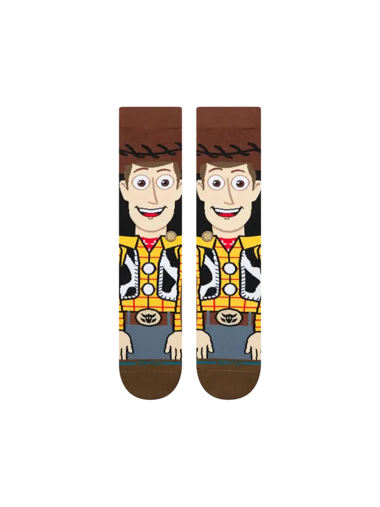 STANCE STANCE Disney Toy Story Woody Crew Brown Socks