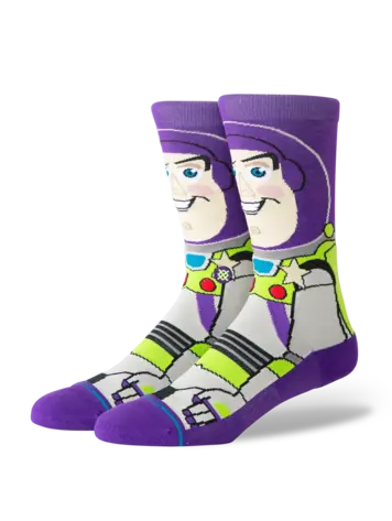 STANCE STANCE Disney Toy Story Buzz Crew Purple Socks