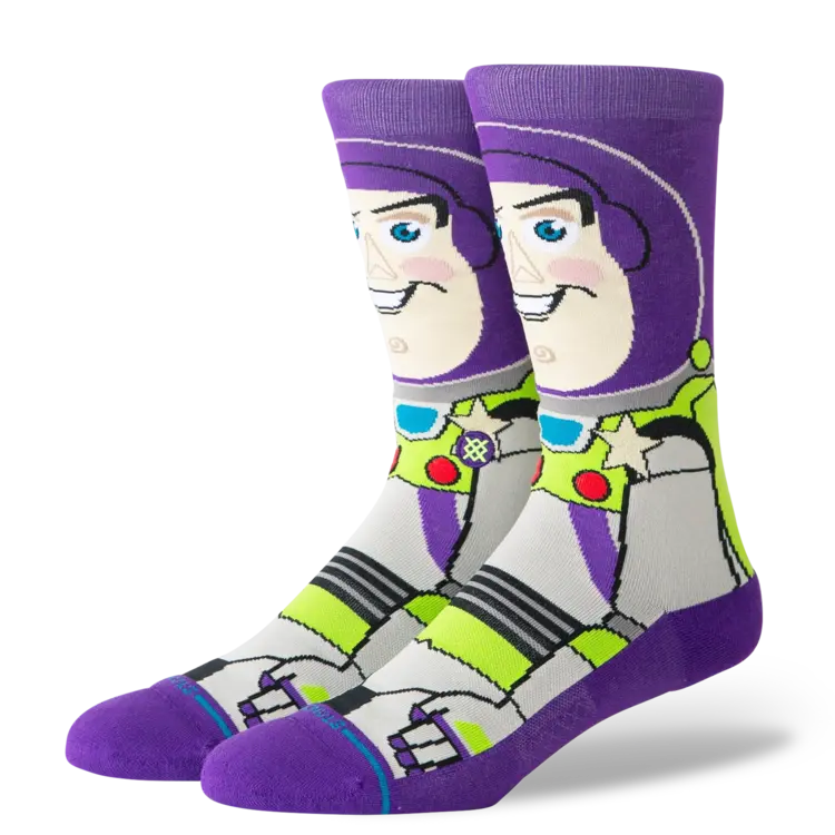 STANCE STANCE Disney Toy Story Buzz Crew Purple Socks