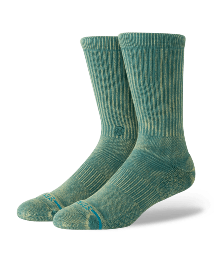 STANCE STANCE Signature Wash Crew Teal Socks