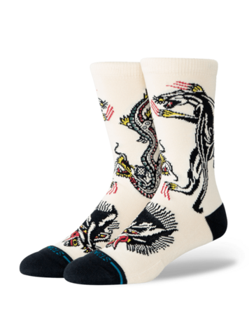 STANCE STANCE Battle Crew Cream Socks