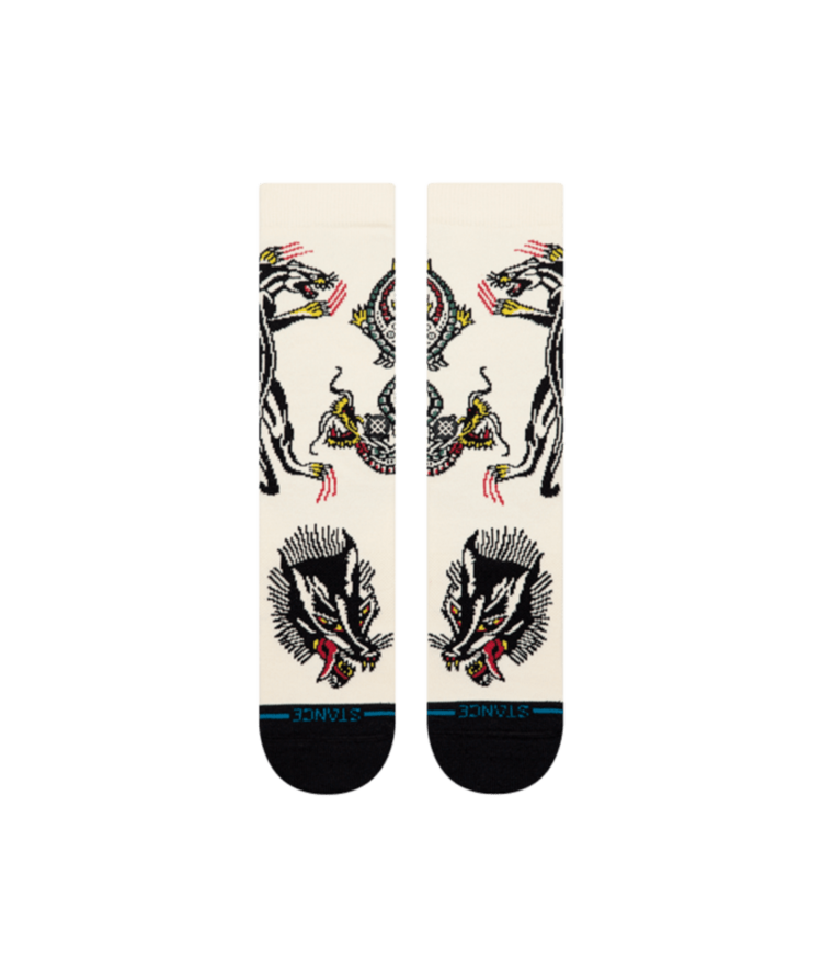 STANCE STANCE Battle Crew Cream Socks