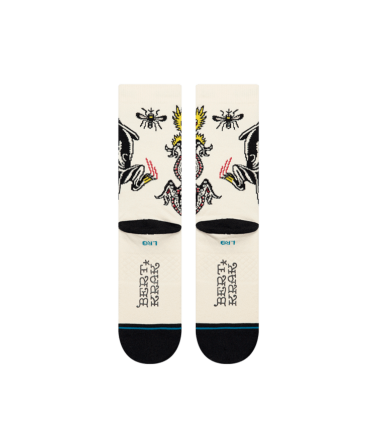STANCE STANCE Battle Crew Cream Socks