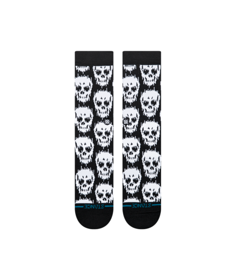 STANCE STANCE Static Skull Crew Black Socks