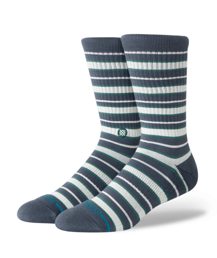 STANCE STANCE Signature Stripe Crew Turbulence Socks