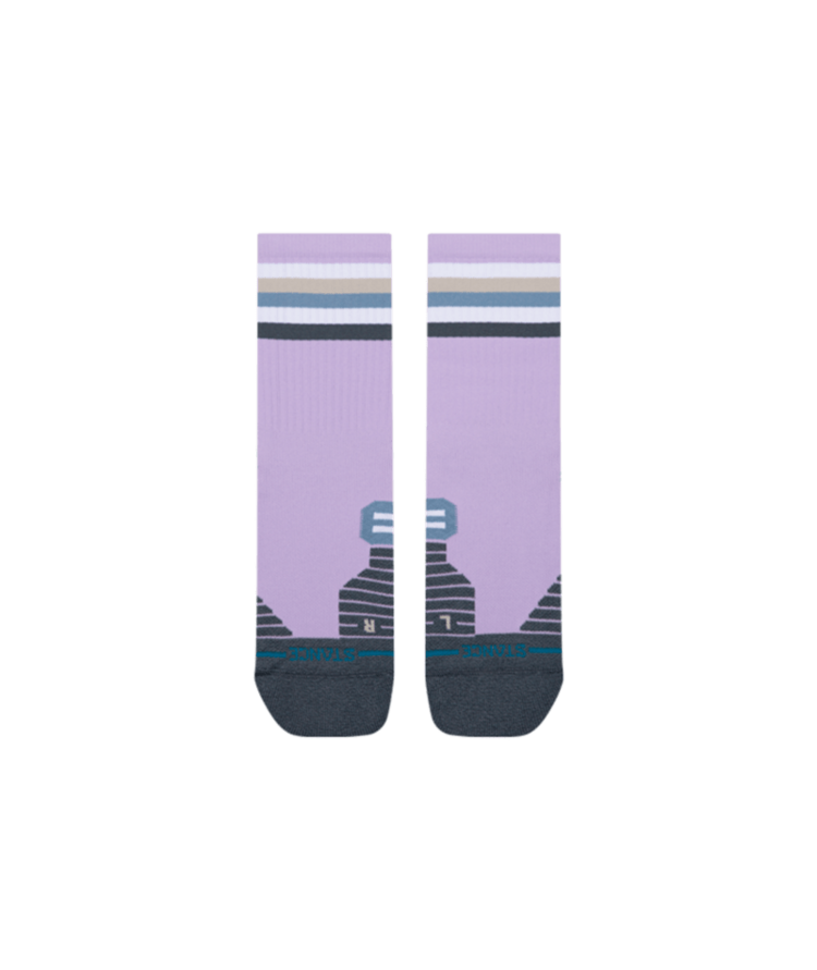 STANCE STANCE Women's Athl Maliboo Mid Crew Lavender Socks