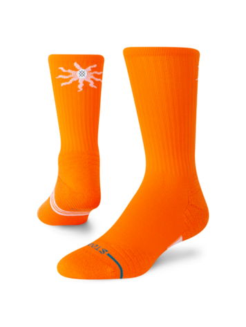 STANCE STANCE Athletic Got Sol Mid Ribbed Crew Orange Socks