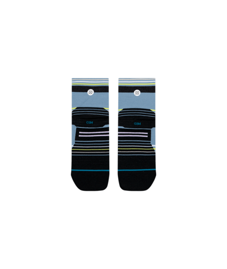 STANCE STANCE Women's Run Briar Ultra Light Quarter Blue Socks