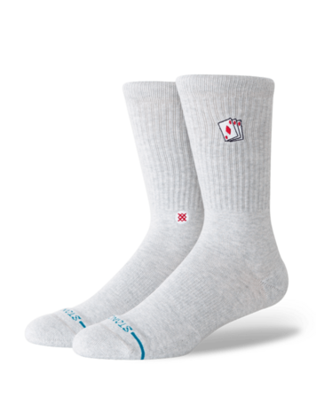 STANCE STANCE Hit Me Crew Heathergrey Socks