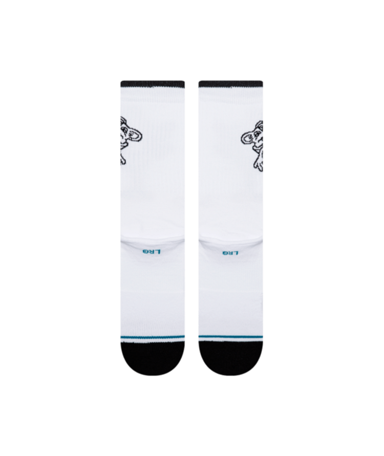 STANCE STANCE High Quality Low Class Crew White Socks