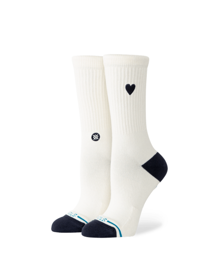 STANCE STANCE Women's Heart Crew Canvas Socks