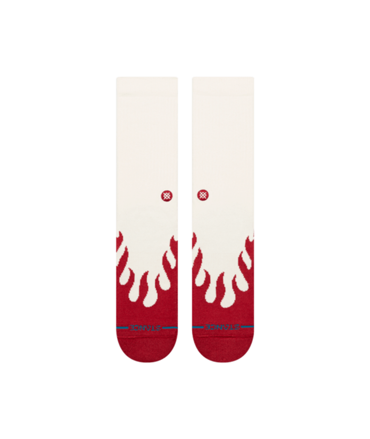 STANCE STANCE Heating Up Crew Red Socks