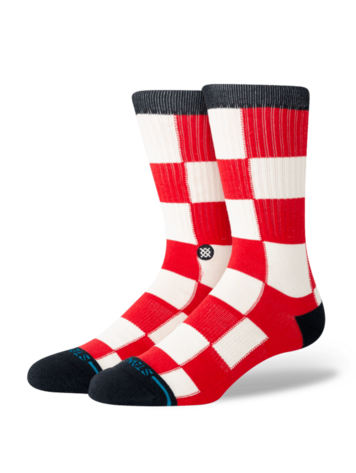 STANCE STANCE Chaturanga Crew Red Socks