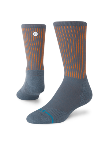 STANCE STANCE Athletic Pop Stitch Mid Ribbed Crew Grey Socks