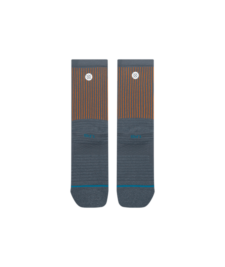 STANCE STANCE Athletic Pop Stitch Mid Ribbed Crew Grey Socks