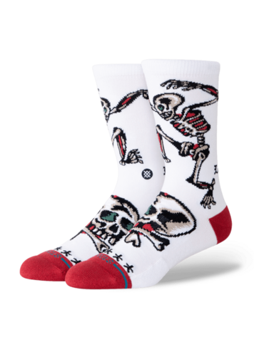 STANCE STANCE Skeleton Crew White Socks