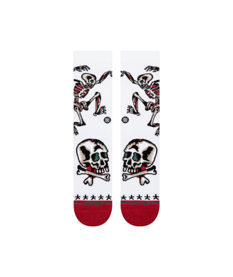 STANCE STANCE Skeleton Crew White Socks