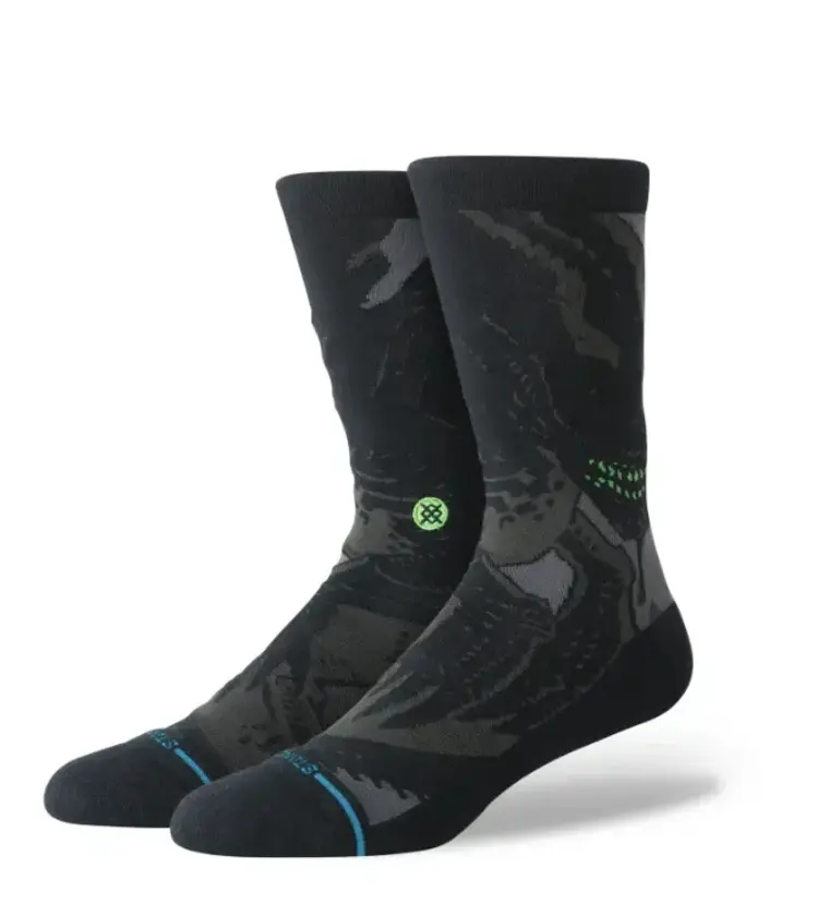 STANCE STANCE Alien Crew Black Socks