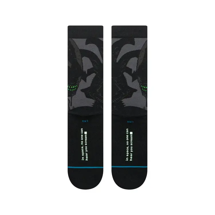 STANCE STANCE Alien Crew Black Socks