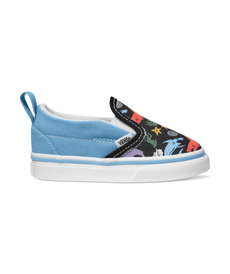 VANS VANS T Slip-On V Glow Sharks Blue/Multi
