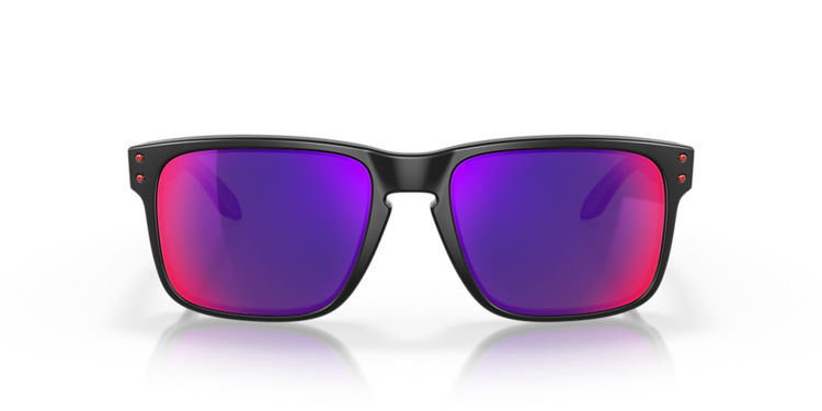 OAKLEY OAKLEY Holbrook Matte Black + Red Iridium
