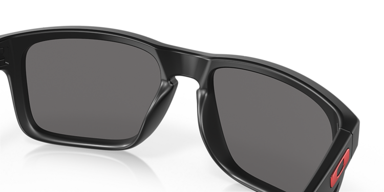 OAKLEY OAKLEY Holbrook Matte Black + Red Iridium