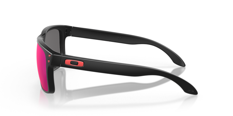 OAKLEY OAKLEY Holbrook Matte Black + Red Iridium