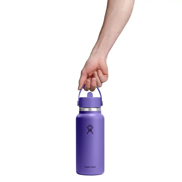 HYDRO FLASK HYDRO FLASK 32 Oz Wide Flex Straw Cap Utopia Purple