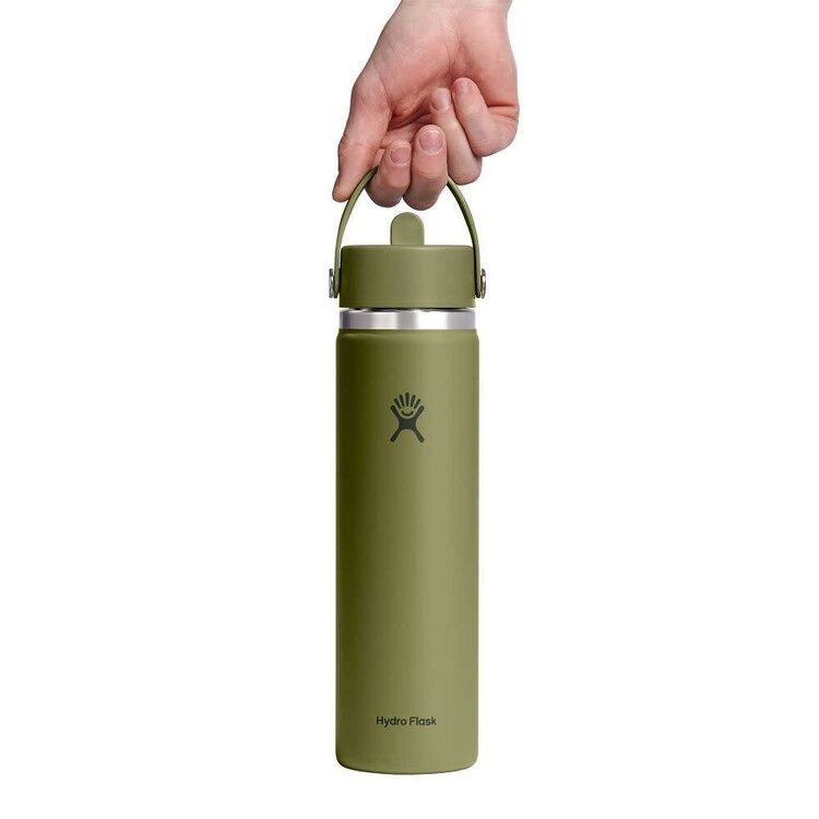 HYDRO FLASK HYDRO FLASK 24 Oz Wide Flex Straw Cap Palmer Green